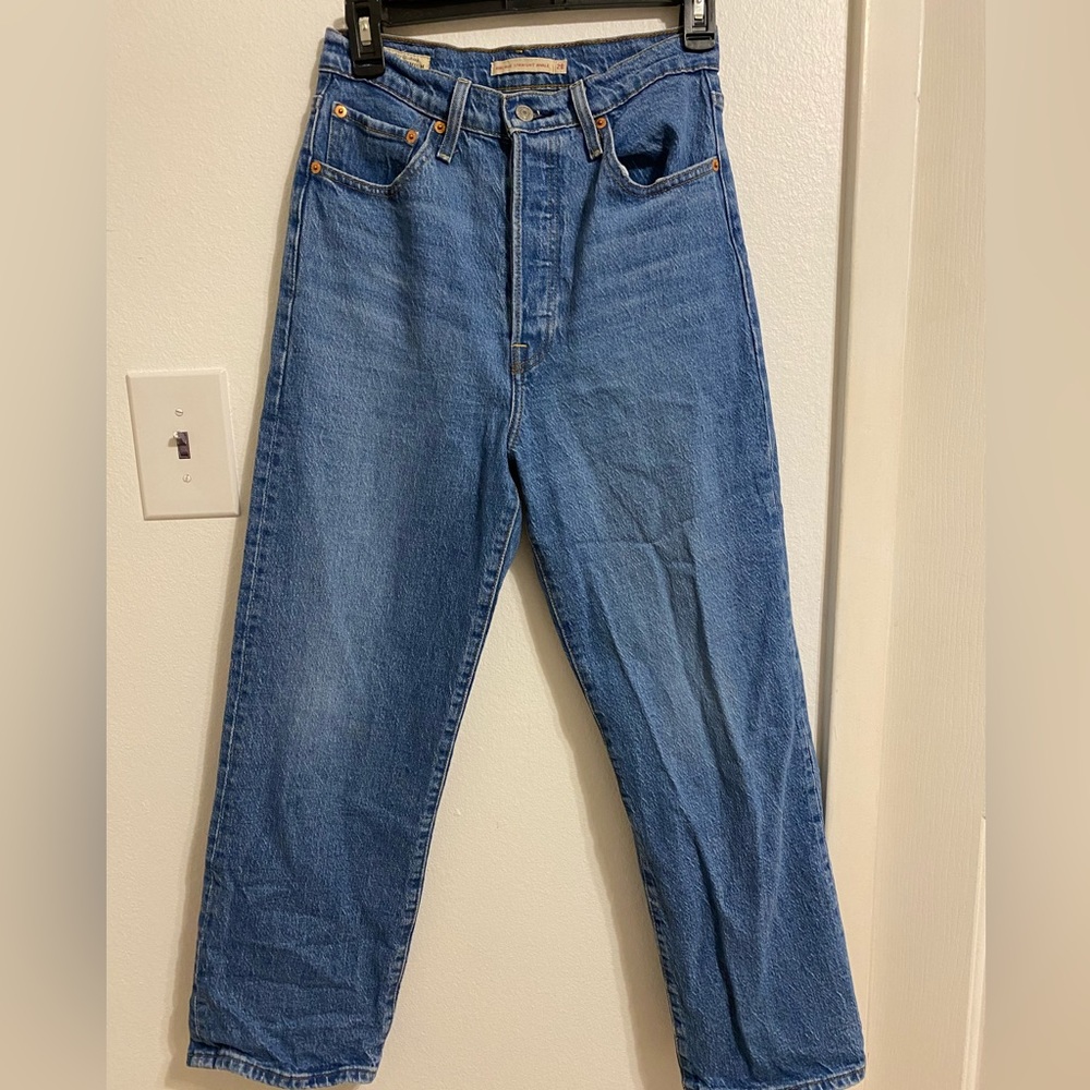 Ribcage straight ankle Levi’s denim